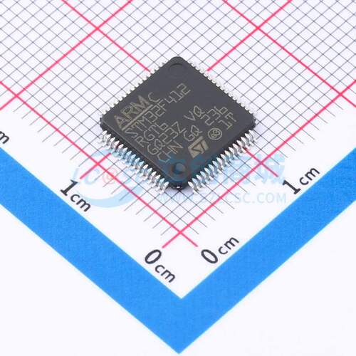 原装 单片机(MCU/MPU/SOC) STM32F412RGT6TR LQFP-64(10x10)