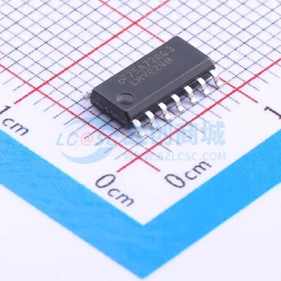原装 运算放大器 LMV824MX/NOPB SOIC-14 全新