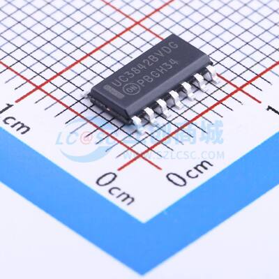 AC-DC控制器和稳压器 UC3842BVDR2G SOIC-14 原装正品