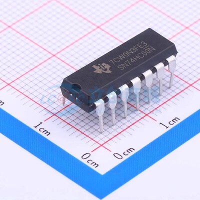 逻辑门 SN74HC00N DIP-14 原装正品 电子元器件配单