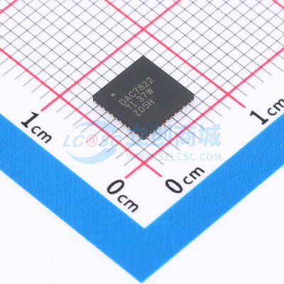 数模转换芯片DAC DAC7822IRTAT WQFN-40-EP(6x6) 原装正品