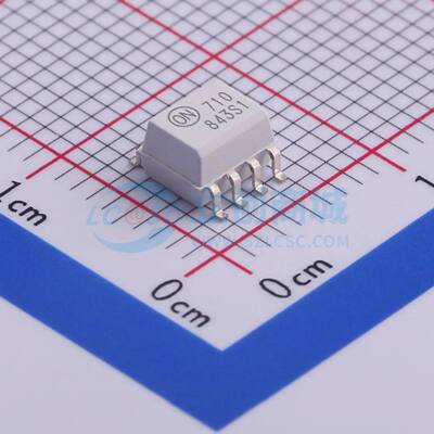 逻辑输出光耦 FOD0710 SOIC-8 原装正品