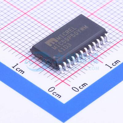 锁存器 MIC59P50YWM SOIC-24-300mil 原装正品
