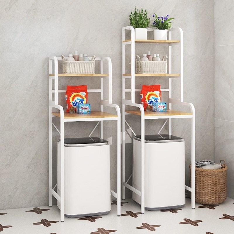 波轮小型洗衣机置物架婴儿宝宝儿童上翻盖阳台收纳掀盖家用储物柜