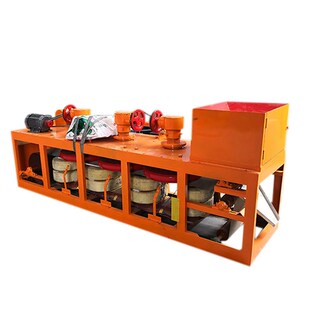 干拭电磁三盘带式磁选机强磁钨锡矿磁选机高岭土锆英砂Z除铁分离