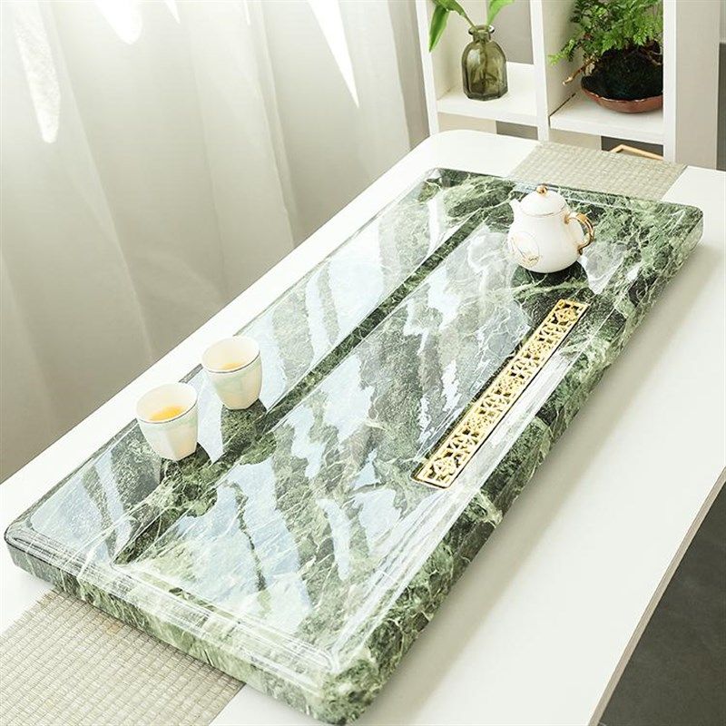 精工奢石茶盘石材高端茶台排水茶海功夫茶具现代封釉款精致茶托盘,餐饮具,茶盘,淘宝优惠券,粉丝福利购,淘宝优惠卷