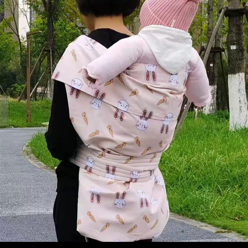 老式婴儿背带四川小孩q外出背扇多功能婴儿老式背巾宝宝出行背裙