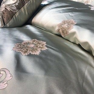 欧式 结婚床品婚庆件套十六八 床上用品四件套别墅样板间十件套美式