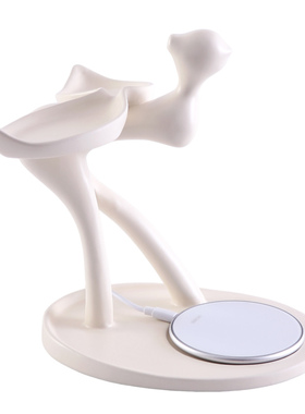 抽象艺术摆件客厅玄关电视机柜卧室床头无线充桌面装饰品乔迁礼物