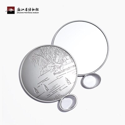 【浙江省博物馆】西湖十景三潭印月随身镜子便携化妆镜文创礼物