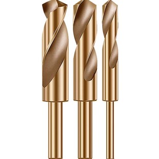 2等柄麻花钻头金属打孔钢铁超硬高速钢转头 不锈钢小柄含钴1