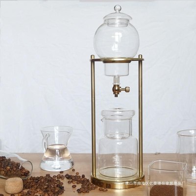 冰滴咖啡壶茶叶滴漏式萃取壶玻璃冷萃茶手冲咖啡日式茶滴壶冷泡壶