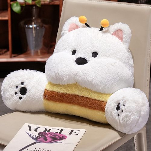 狗狗腰垫腰枕办公室椅子久坐座椅护腰靠垫汽车靠背垫靠枕沙发床上