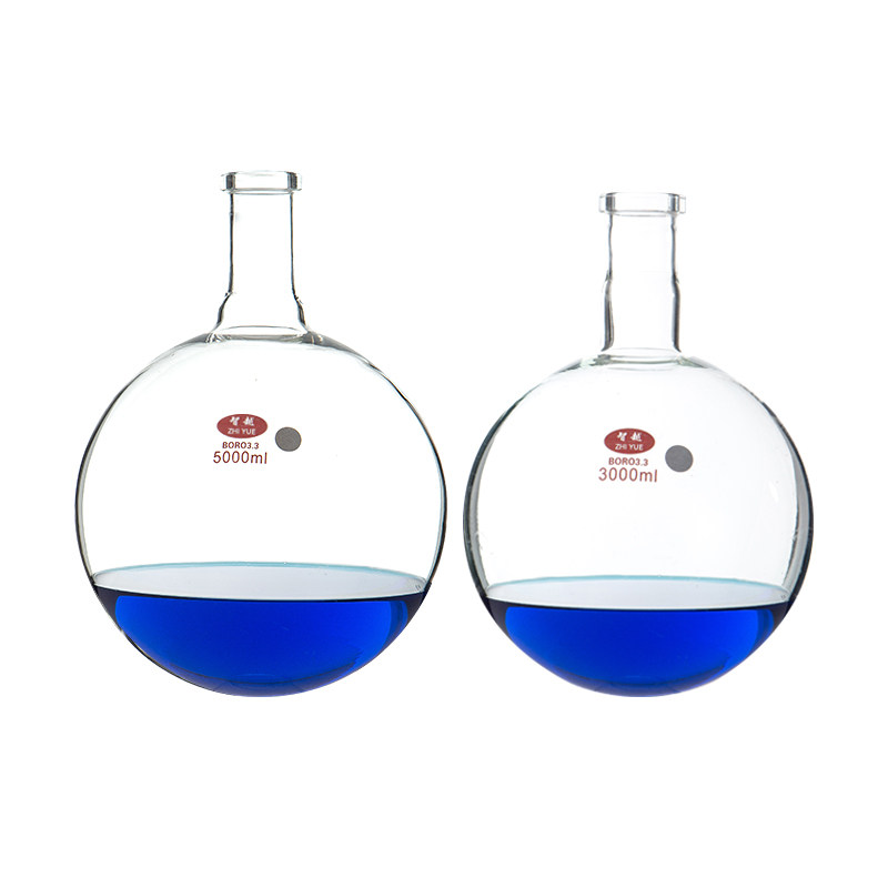 玻璃旋转瓶旋转蒸发瓶3L/5L/10L/20L/50L旋蒸瓶旋转蒸发器配件厚