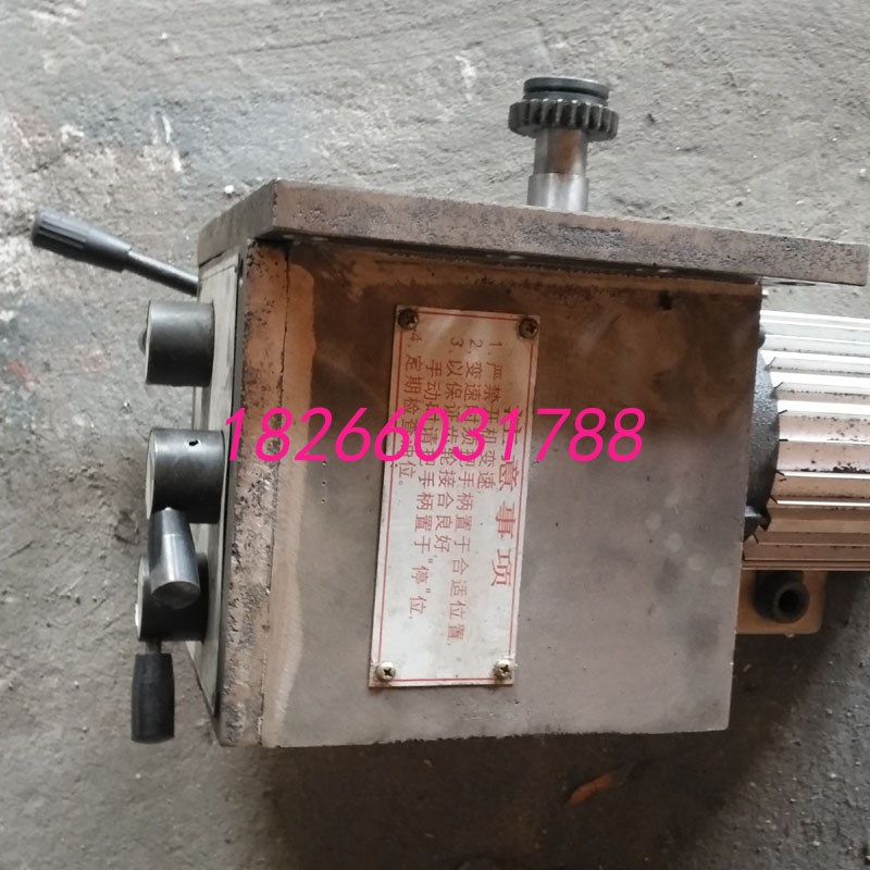 铣床07走d刀器滕州铣床X6036X5036自动进给器齿轮传动变速箱走刀
