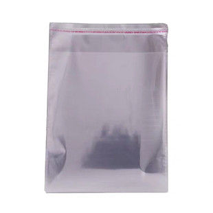 0PP胶袋 OP自粘袋 宽28cm 横口袋子 带胶塑料袋 28宽 横开口OPP袋