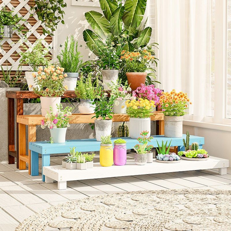 室内阳台窗户单层落地长条单个花盆架子窗台超窄一层多肉小置物架,住宅家具,花架/花几,淘宝优惠券,粉丝福利购,淘宝优惠卷