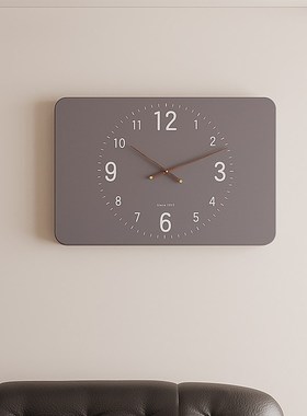 2024新款现代简约多功能带钟配电箱挂钟遮挡箱弱电箱电表箱装饰画