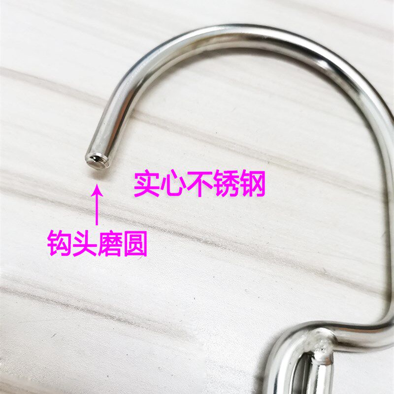 大衣架晒被子床单被单家用超大大号神器加粗不锈钢晾衣架防风浴巾