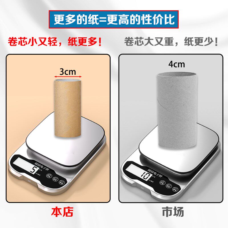 酒店卫生纸宾馆客房小卷纸商用卷筒纸专用厕所卷纸卫生间纸巾整箱
