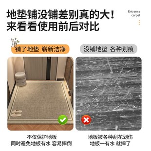 家用耐脏脚垫可裁剪入户地毯 高级入户地垫玄关进门门垫2024新款