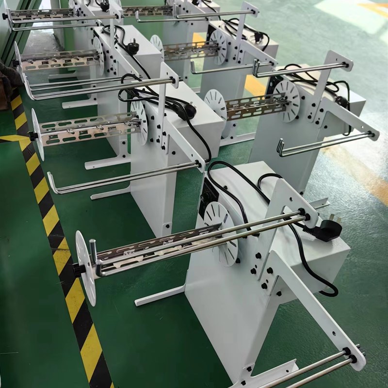绣花机自动拉底线机 绣花机 绗绣机用拉线器 高速自动绕线机