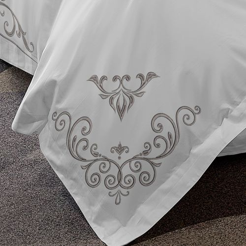 酒店布草床上用品四件套民宿专用被褥被子七件套宾馆白色被芯被套