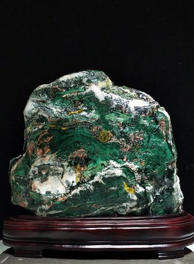 奇石天然青海七彩石原石水冲石黄河石国画石家居装饰桌面摆件包邮