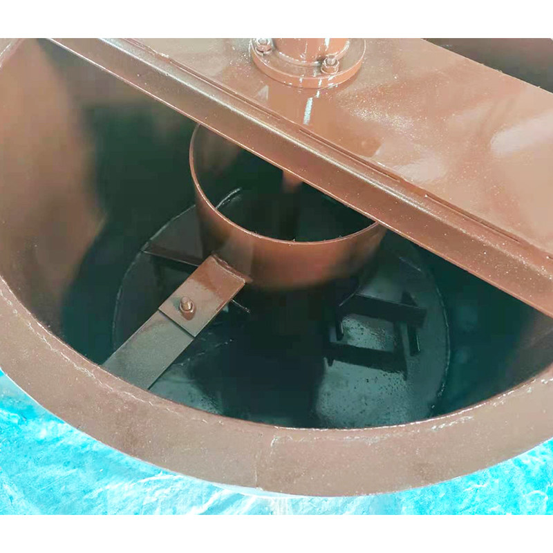 矿浆立式混合机微小型搅拌机试验用加装轮子矿用打浆机加药搅拌桶