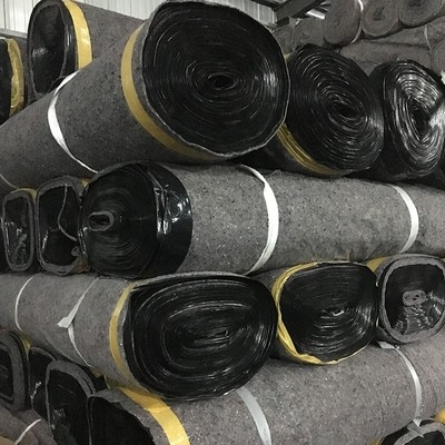 防渗布防水土工布屋顶防雨毛毡大棚保温养N殖覆膜加厚一布一膜