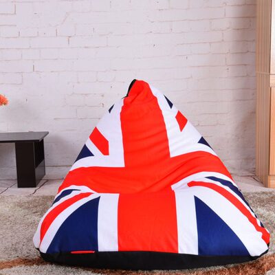 yogibo懒人沙发3D数码印花米字旗榻榻米个性单人地板坐垫靠背椅