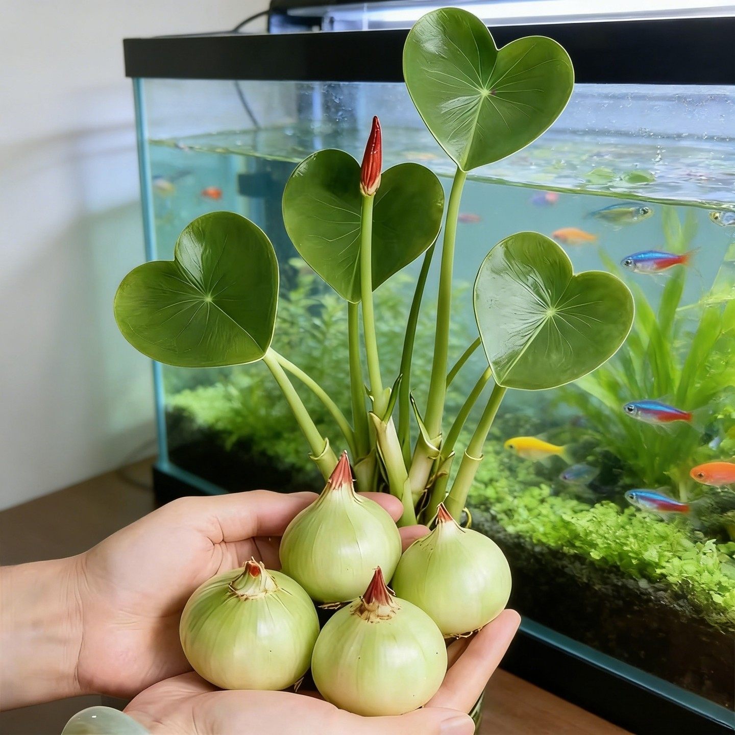 茨菇种球慈菇水培水生懒人室内四季植物燕尾鱼缸水草慈菇池塘净化,鲜花速递/花卉仿真/绿植园艺,水生植物,淘宝优惠券,粉丝福利购,淘宝优惠卷