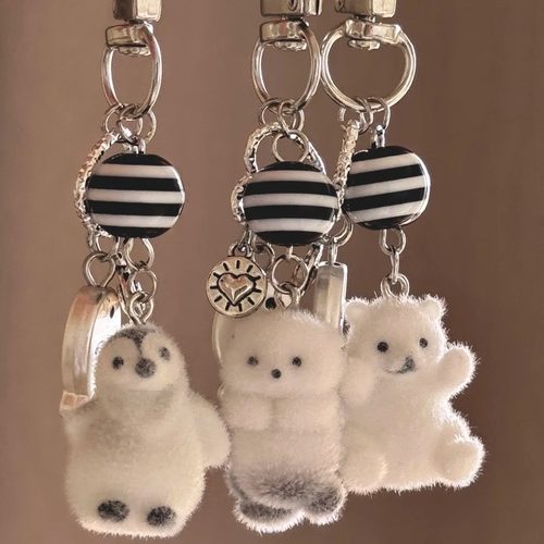可可爱爱的迷你小动物挂件