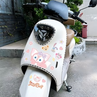 电动车车身贴创意文字图案贴纸摩托车通用改装装饰个性