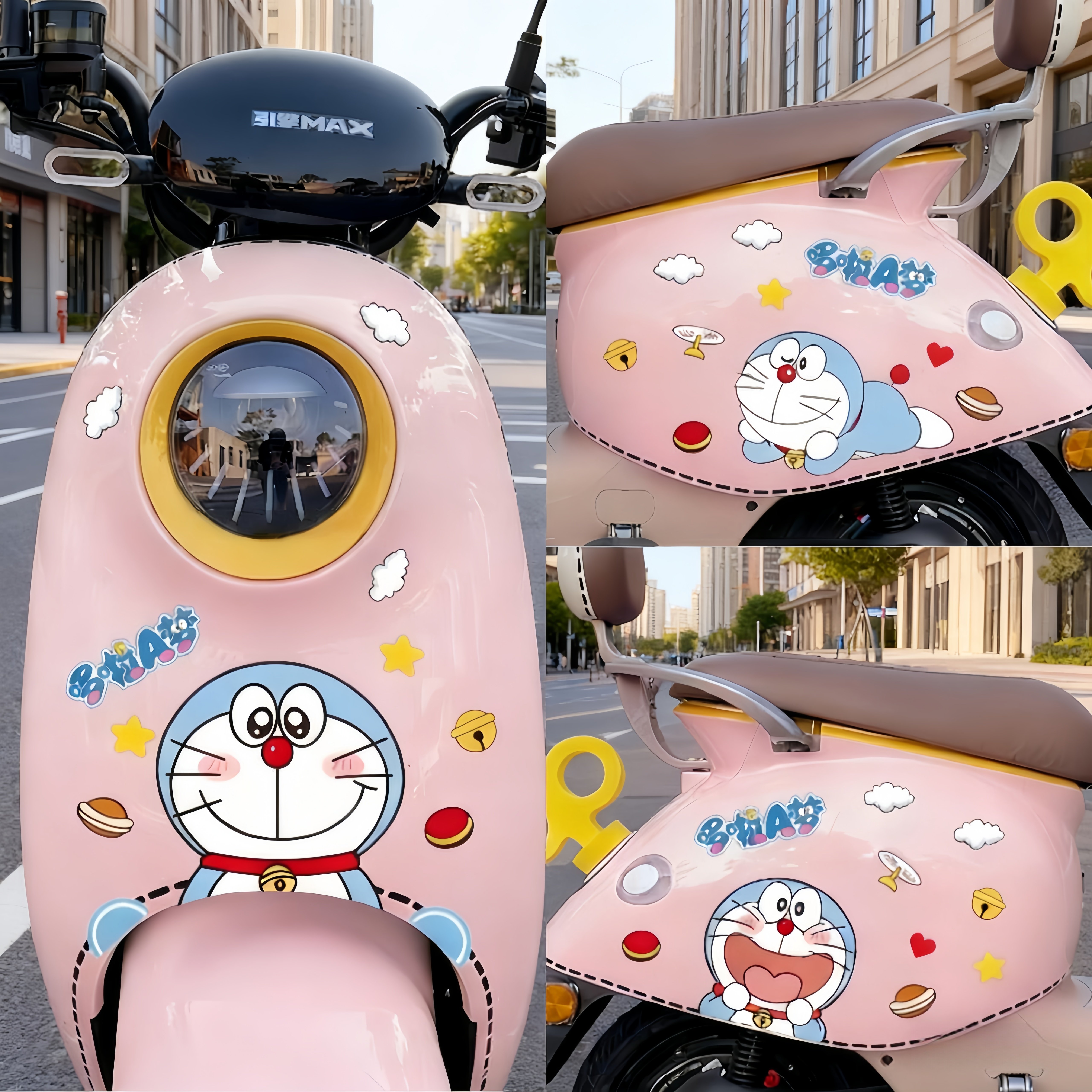 电动车贴纸摩托车机车贴ins风汽车装饰贴防水防晒不伤车漆轻松贴,汽车用品/电子/清洗/改装,汽车装饰贴/反光贴,淘宝优惠券,粉丝福利购,淘宝优惠卷