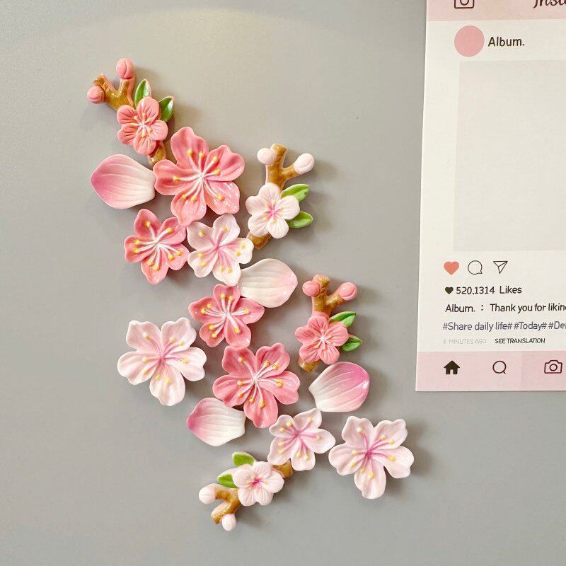 冰箱贴2026新款diy配件3d立体贴氛围感装饰新家的100个快递