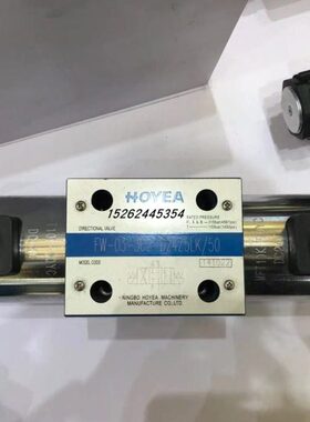 HOYEA电磁阀FW-03-2B2-D24Z5LK/50 FW-03-2B3/2B8/2B2L/2B3L/2B8L