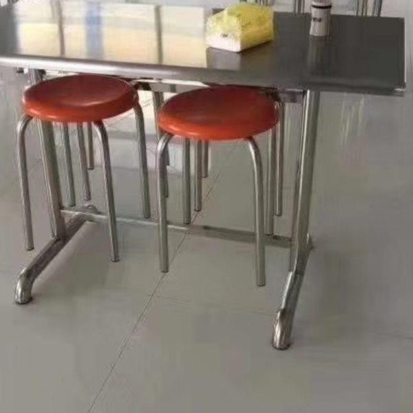 学生不锈钢食堂餐桌支架金属工地员工食堂餐桌可挂凳长方形经济型,商业/办公家具,食堂餐桌椅,淘宝优惠券,粉丝福利购,淘宝优惠卷