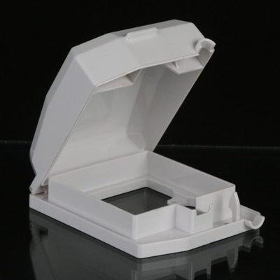 TJ天基电气86型插座面板盒子防水罩插座防水盒防溅盒家用精品