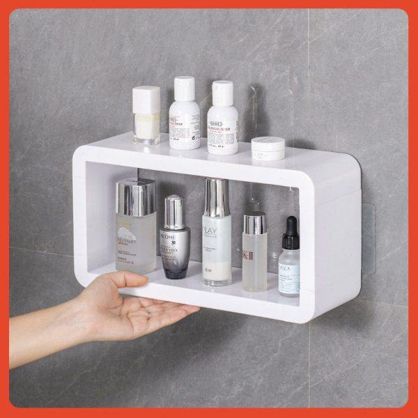 △浴室置物架洗手间墙壁挂架卫生间搁板收纳层板防水多层组合整理,收纳整理,化妆品收纳架,淘宝优惠券,粉丝福利购,淘宝优惠卷