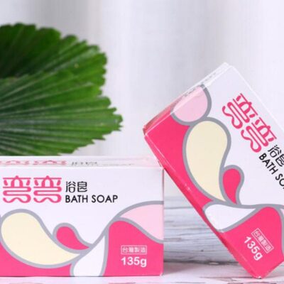 台湾进口弯弯浴皂香皂香气怡人润肤香体健肤135G