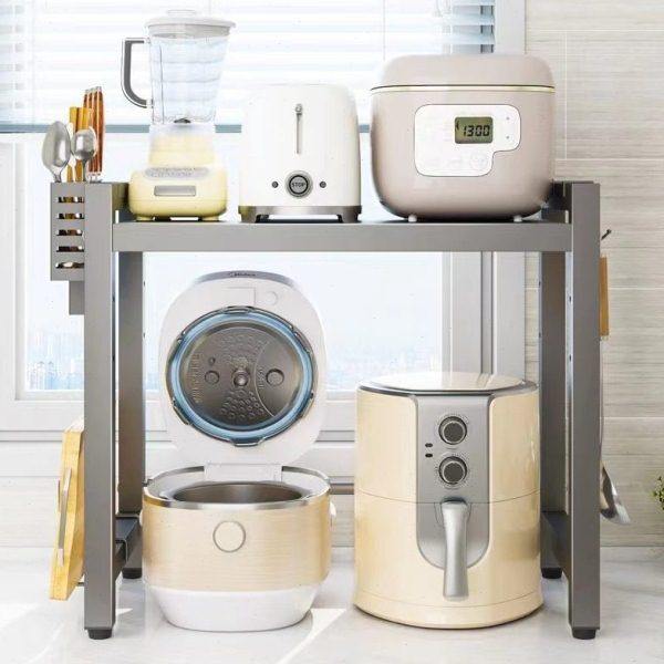 厨房微波炉架子置物架多功能支架多层家用烤箱台面电饭煲收纳架子,厨房/烹饪用具,微波炉置物架,淘宝优惠券,粉丝福利购,淘宝优惠卷