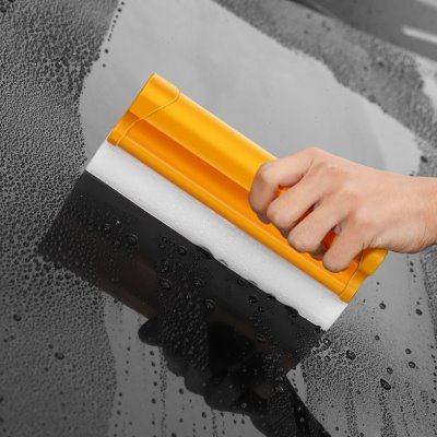 汽车刮水板洗车水刮擦车挡风玻璃刮板双排硅胶刮水器车用刷车神器