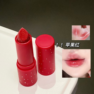 口红2026年新款显白女镜面水光细闪碎钻素颜保湿滋润持妆不易沾杯