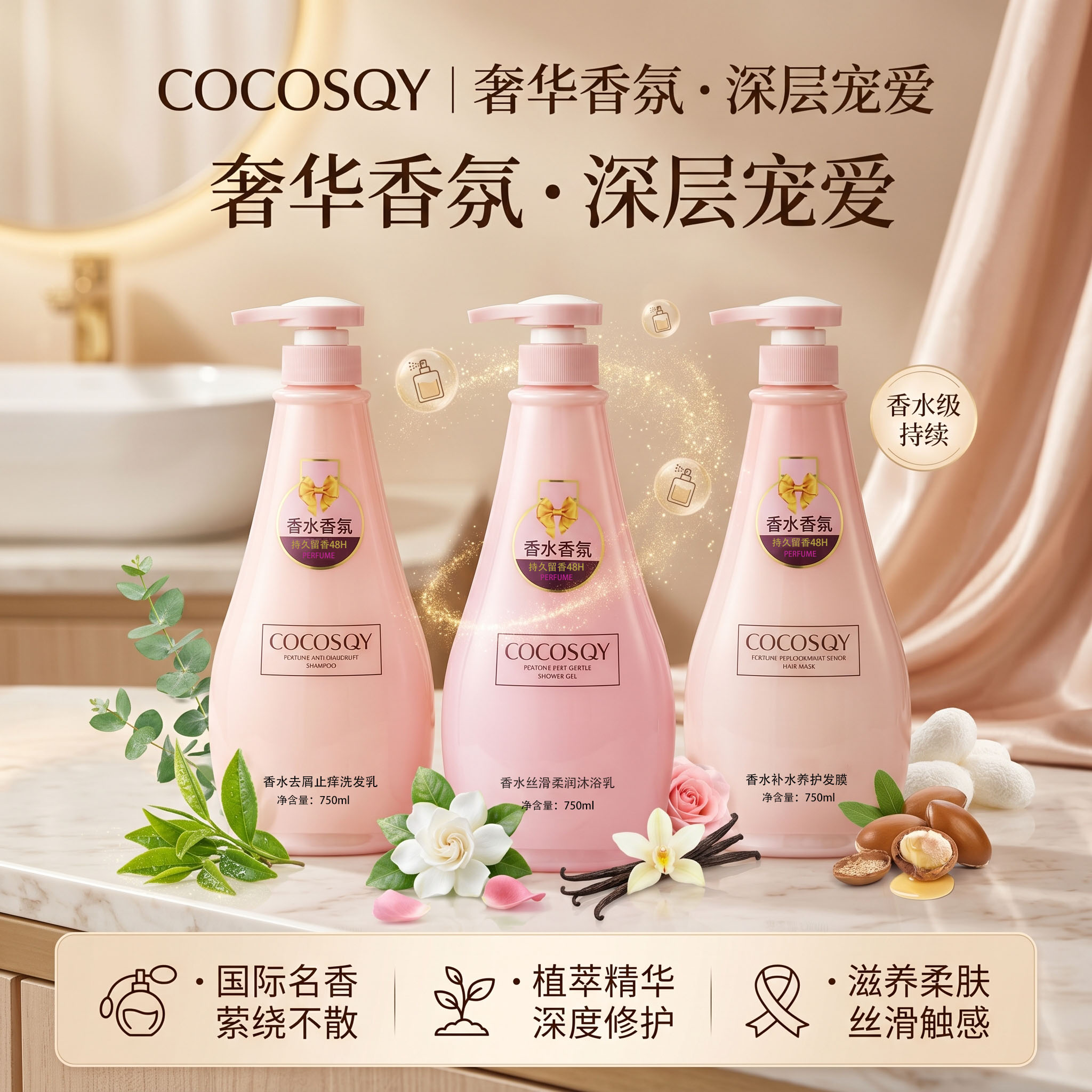 诗晴雅香水香氛沐浴露