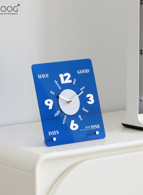 EMITDOOG现代客厅卧室创意座钟家居玄关装饰品酒柜桌面