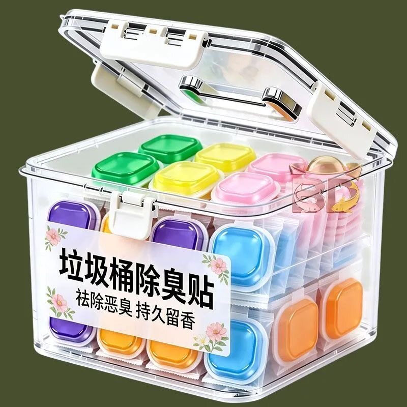厨房垃圾桶点胶香薰贴厨余除臭味卫生间祛留香液体香薰空气净化剂