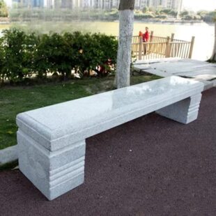 公园石凳石椅户外庭院石头椅子长条大理石雕花园别墅家用广场阳台