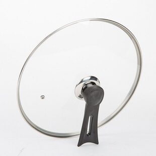 不锈钢锅盖可视钢化玻璃锅盖可立30 32 34 36 38CM炒锅汤锅蒸锅盖