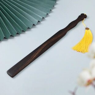 小圈鹤啸山谷教师专用家规戒尺实践教棍紫光檀工具送老师的礼物